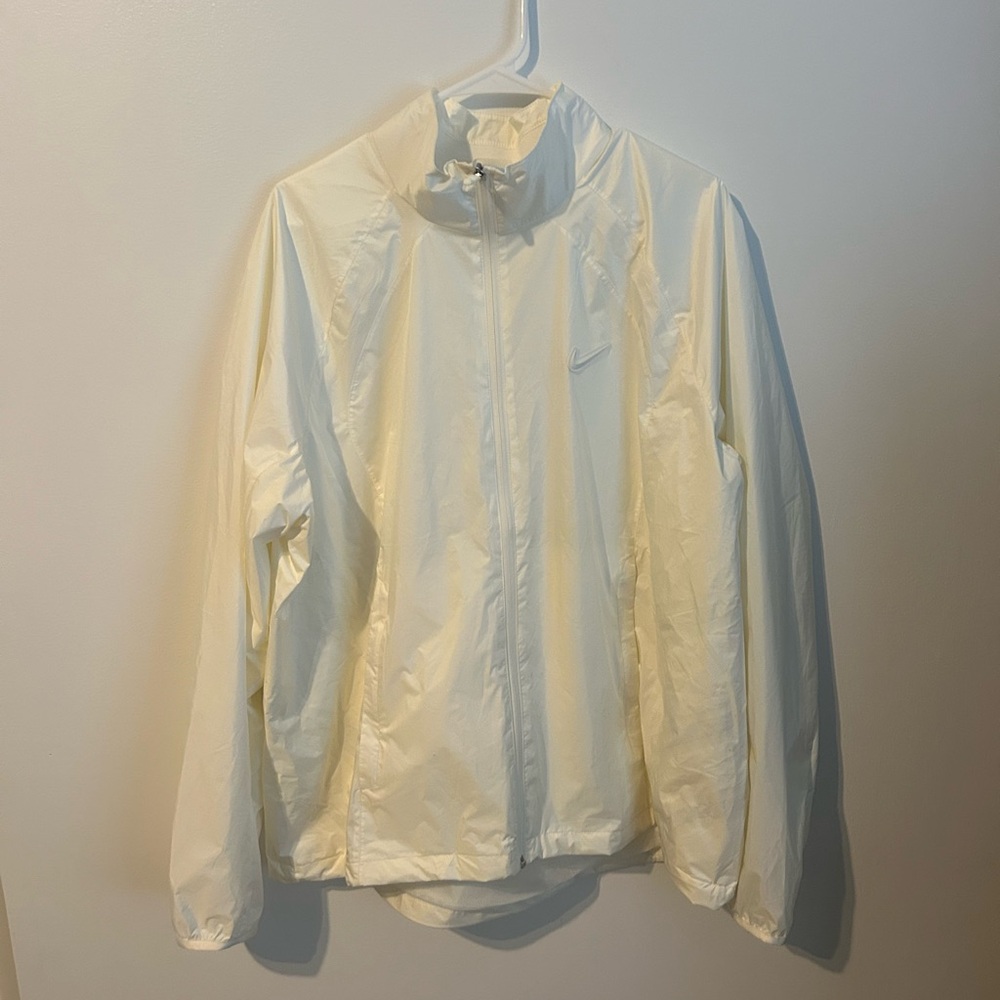 Nike Nocta NRG Full Zip Sail Logo Track Mens Cream Jacket-XL